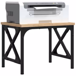 vidaXL Printer Stand Desk Organiser Printer Desktop Stand Engineered Wood - Sonoma oak - Additional view 2