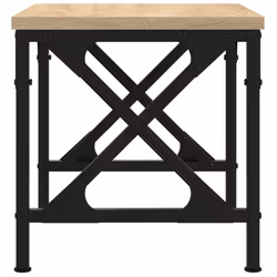vidaXL Printer Stand Desk Organiser Printer Desktop Stand Engineered Wood - Sonoma oak - Additional view 4