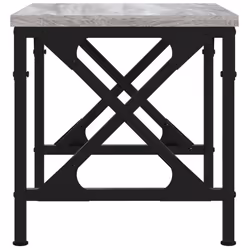 vidaXL Printer Stand Desk Organiser Printer Desktop Stand Engineered Wood - Grey sonoma - Additional view 4
