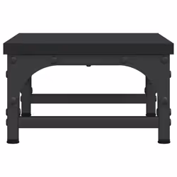 vidaXL Monitor Stand Riser Display Stand Printer Monitor Mount Engineered Wood - Black, 37 x 23 x 14 cm - Additional view 4
