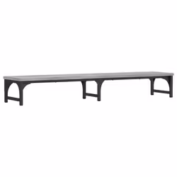 vidaXL Monitor Stand Riser Display Stand Printer Monitor Mount Engineered Wood - Grey sonoma, 105 x 23 x 15.5 cm - Additional view 5