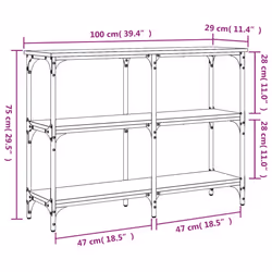 VidaXL 834104 coffee/side/end table - Additional view 8