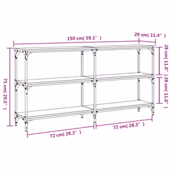 VidaXL 834107 coffee/side/end table - Additional view 8