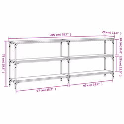 VidaXL 834111 coffee/side/end table - Additional view 8