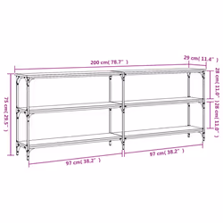 VidaXL 834112 coffee/side/end table - Additional view 8