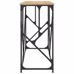 vidaXL Console Table Side End Table Hallway Stand Sofa Table Engineered Wood - sonoma oak - Additional view 4