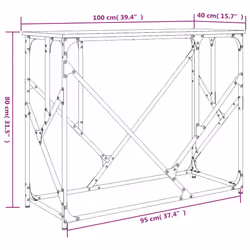 VidaXL 834119 coffee/side/end table - Additional view 8