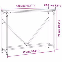 VidaXL 834130 coffee/side/end table - Additional view 8
