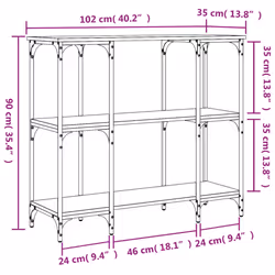 VidaXL 834149 coffee/side/end table - Additional view 8