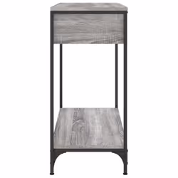 vidaXL Console Table Side End Table Hallway Stand Sofa Table Engineered Wood - grey sonoma, 75 x 34.5 x 75 cm - Additional view 6