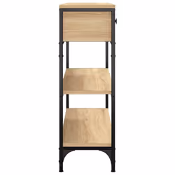vidaXL Console Table Side End Table Hallway Stand Sofa Table Engineered Wood - sonoma oak, 72.5 x 25 x 75 cm - Additional view 6