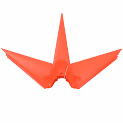 vidaXL Christmas Light with LEDs Xmas Ceiling Lights Display 3 pcs Foldable - red - Additional view 7