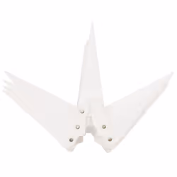 vidaXL Christmas Light with LEDs Xmas Ceiling Lights Display 3 pcs Foldable - white - Additional view 8