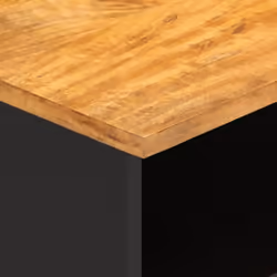 vidaXL TV Cabinet TV Unit Cabinet TV Stand Brown and Black Solid Wood Mango - Additional view 4