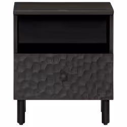 VidaXL 356825 nightstand/bedside table Black