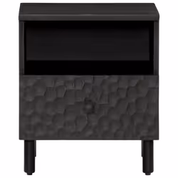 VidaXL 356826 nightstand/bedside table Black - Additional view 4