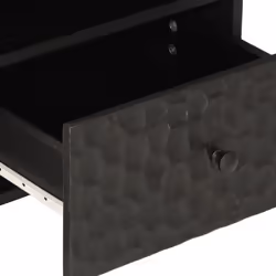 VidaXL 356826 nightstand/bedside table Black - Additional view 8