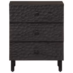 VidaXL 356828 nightstand/bedside table Black