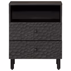 VidaXL 356829 nightstand/bedside table Black