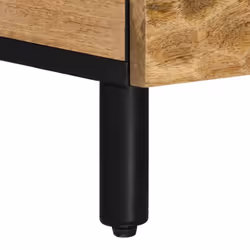 vidaXL Bedside Cabinets Nightstand Bed Cabinet Side Table End Table Solid Wood - natural, 1 pcs/solid mango wood - Additional view 7