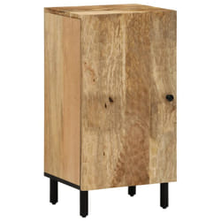 vidaXL Side Cabinet Storage Cabinet Cupboard Sideboard Highboard Solid Wood - natural, solid mango wood