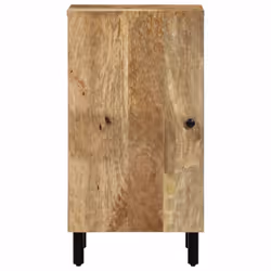 vidaXL Side Cabinet Storage Cabinet Cupboard Sideboard Highboard Solid Wood - natural, solid mango wood