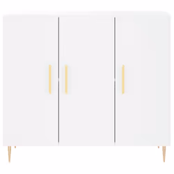 vidaXL Sideboard Cabinet Storage Cabinet Cupboard Smoked Oak Engineered Wood - white - Additional view 5