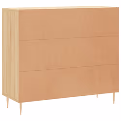 vidaXL Sideboard Cabinet Storage Cabinet Cupboard Smoked Oak Engineered Wood - sonoma oak - Additional view 7