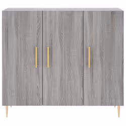 vidaXL Sideboard Cabinet Storage Cabinet Cupboard Smoked Oak Engineered Wood - grey sonoma - Additional view 5