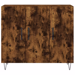 vidaXL Sideboard Cabinet Storage Cabinet Cupboard Grey Sonoma Engineered Wood - smoked oak - Additional view 5