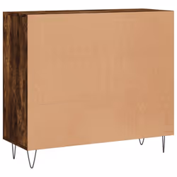 vidaXL Sideboard Cabinet Storage Cabinet Cupboard Grey Sonoma Engineered Wood - smoked oak - Additional view 7