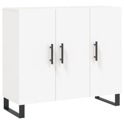 vidaXL Sideboard Storage Cabinet Side Cabinet Cupboard White Engineered Wood