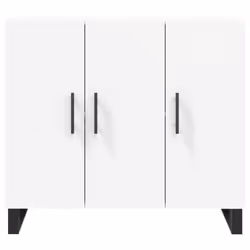 vidaXL Sideboard Storage Cabinet Side Cabinet Cupboard White Engineered Wood - Additional view 5