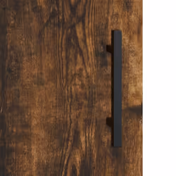 vidaXL Sideboard Storage Cabinet Side Cabinet Cupboard White Engineered Wood - smoked oak - Additional view 9