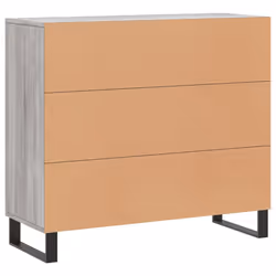 vidaXL Sideboard Storage Cabinet Side Cabinet Cupboard White Engineered Wood - grey sonoma - Additional view 7