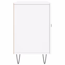 vidaXL Sideboard Storage Side Cabinet Cupboard Smoked Oak Engineered Wood - white - Additional view 6