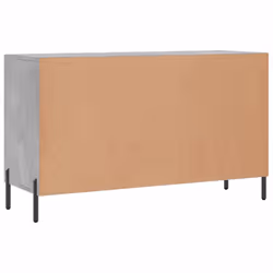 vidaXL Sideboard Storage Side Cabinet Cupboard Sonoma Oak Engineered Wood - concrete grey - Additional view 7