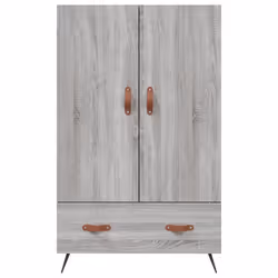 vidaXL Highboard Sideboard Cabinet Storage Cabinet Cupboard Engineered Wood - grey sonoma - Additional view 5