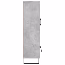 vidaXL Highboard Sideboard Storage Cabinet Side Cabinet White Engineered Wood - concrete grey - Additional view 6