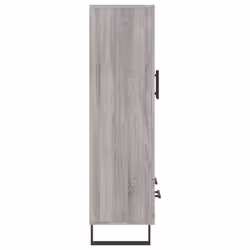 vidaXL Highboard Sideboard Storage Cabinet Side Cabinet White Engineered Wood - grey sonoma - Additional view 6