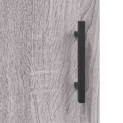 vidaXL Highboard Sideboard Storage Cabinet Side Cabinet White Engineered Wood - grey sonoma - Additional view 9