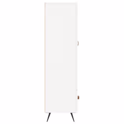 vidaXL Highboard Sideboard Storage Cabinet Side Cabinet Black Engineered Wood - white - Additional view 6
