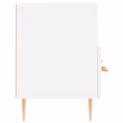 vidaXL TV Cabinet TV Unit Sideboard TV Stand High Gloss White Engineered Wood - white - Additional view 6