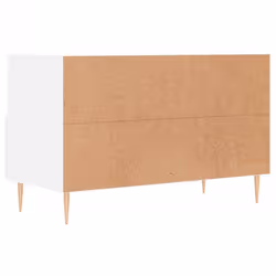 vidaXL TV Cabinet TV Unit Sideboard TV Stand High Gloss White Engineered Wood - white - Additional view 7