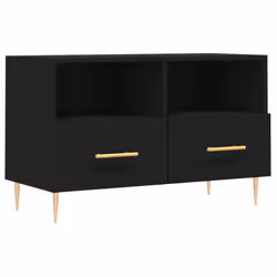 VidaXL 828957, Black, Wood, Wood, 800 mm, 360 mm, 500 mm