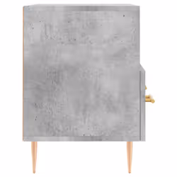 vidaXL TV Cabinet TV Unit Sideboard TV Stand High Gloss White Engineered Wood - concrete grey - Additional view 6