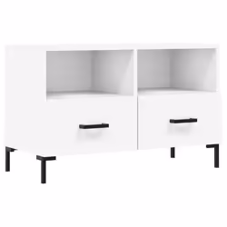 VidaXL 828972, White, Wood, Wood, 800 mm, 360 mm, 500 mm