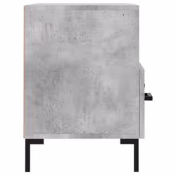 vidaXL TV Cabinet TV Unit Sideboard Media Unit TV Stand White Engineered Wood - concrete grey - Additional view 6