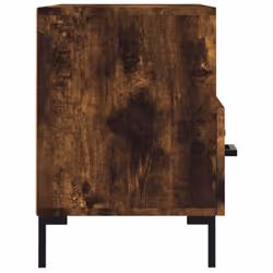 vidaXL TV Cabinet TV Unit Sideboard TV Stand High Gloss White Engineered Wood - smoked oak - Additional view 6
