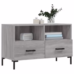 vidaXL TV Cabinet TV Unit Media Cabinet TV Stand Grey Sonoma Engineered Wood